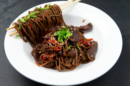 WOK с говядиной