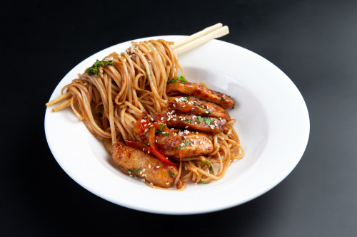 WOK с куриной грудкой